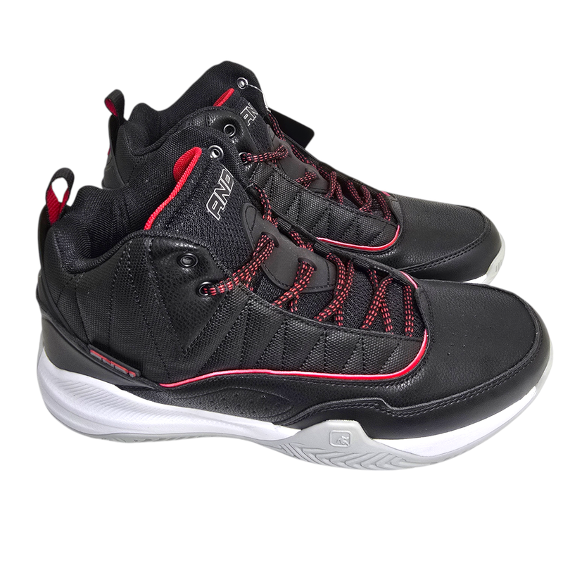 AND1 Athletic Basketball Shoes Streetball High Top Sneakers Men's Lace-up Black