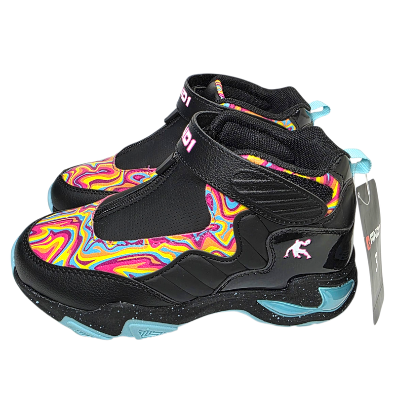 AND1 Athletic Sneakers Hi-Top Zip Little & Big Boy Size 3 & 4 Odor-Reducing Tech