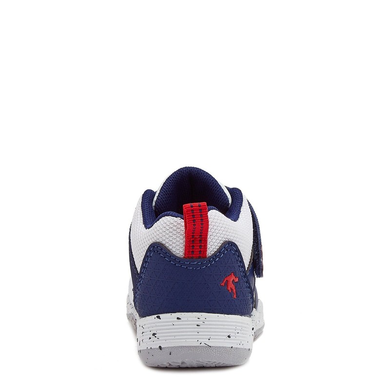 AND1 Baby Boy SIZE 4 ( 3 To 6 Mot Blindside Basketball Sneakers COLOR White/BLUE