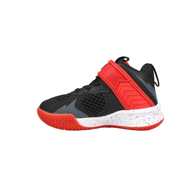 AND1 Ballistic Slip On Basketball Toddler Boys Black Red Sneakers Athletic Sho