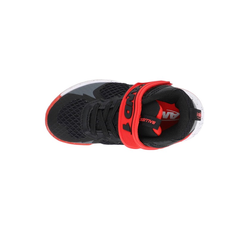 AND1 Ballistic Slip On Basketball Toddler Boys Black Red Sneakers Athletic Sho
