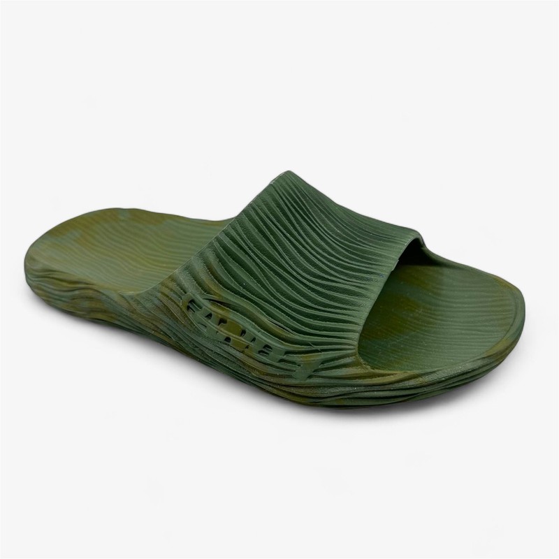 AND1 Mirage Rifle Green Marble Kids Boys Sandal Slide