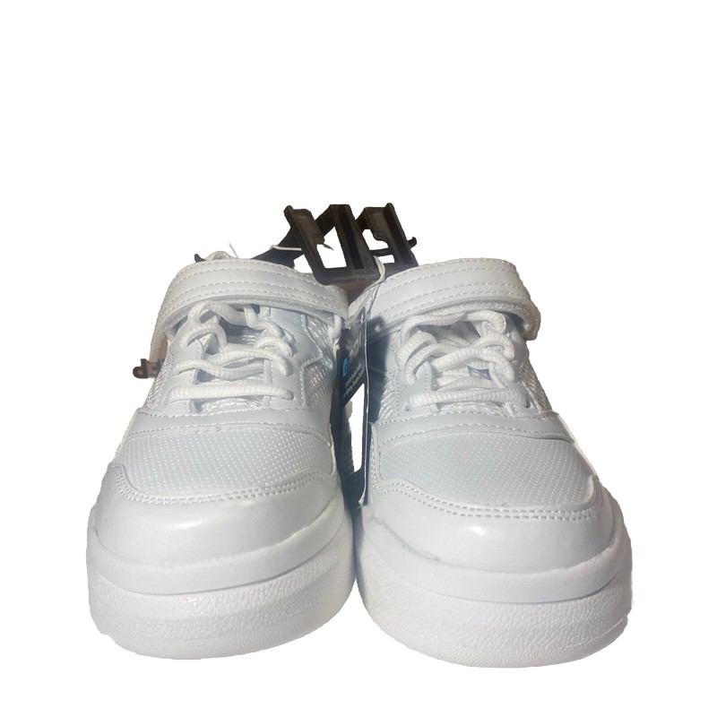 AND1 White Platform Court Basketball Big Girls Sneakers Shoes Size 2 GMA123ES156