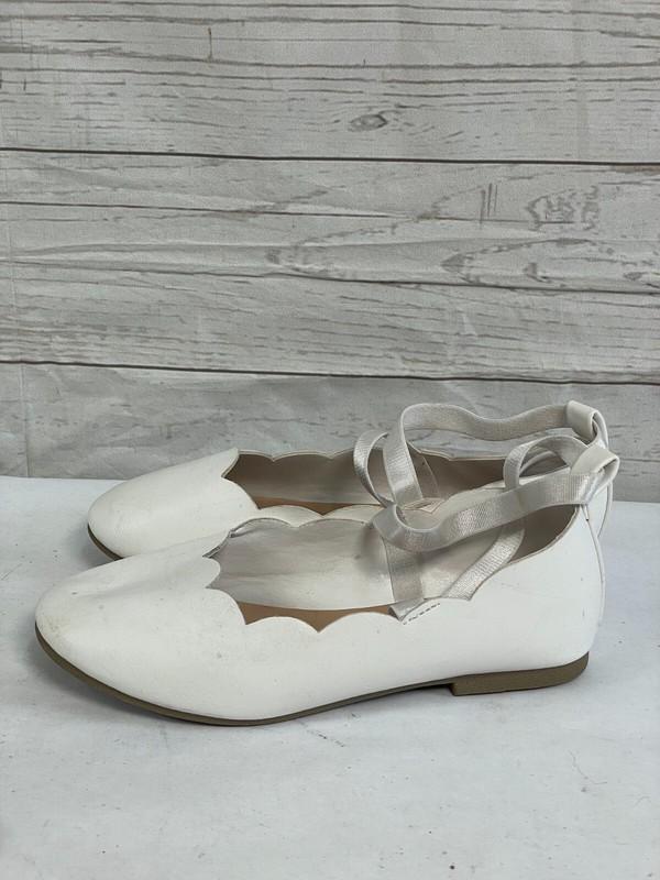Anko Girls White Color Ballet Flats Shoes Size 11