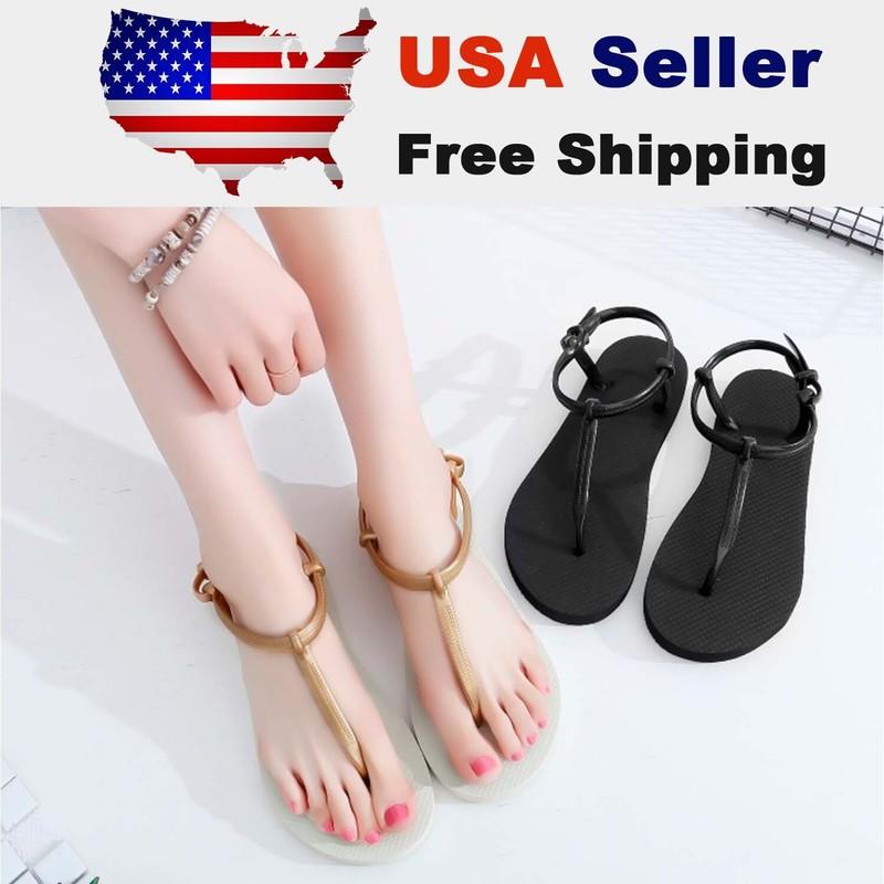 Anti-slip Womens Flip Flops Sandals Lightweight EVA Sole Comfort Shoes Xmas Gift