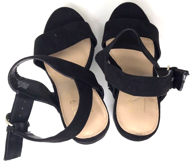 Apt. 9 Women's Encourage Platform High Heel Dress Shoes Black Size:10 109B