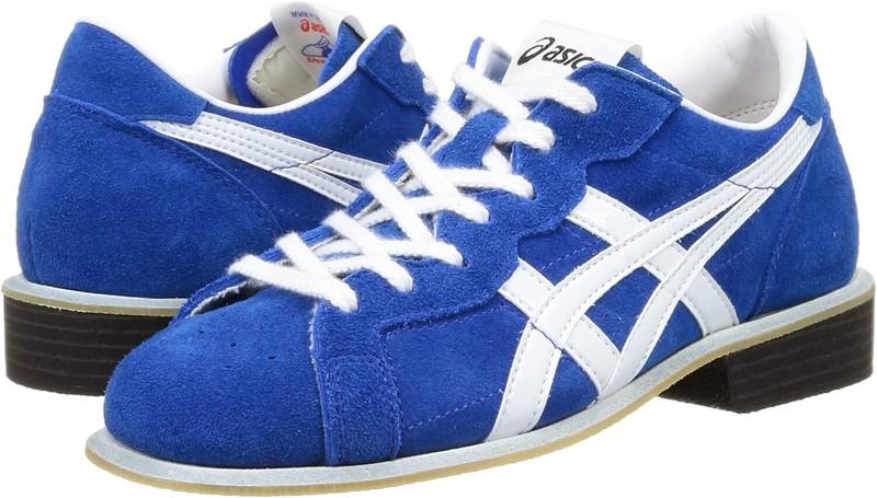 ASICS Weight Lifting Shoes 1163A006 Men's Size US6-10 Blue Red White NEW JAPAN