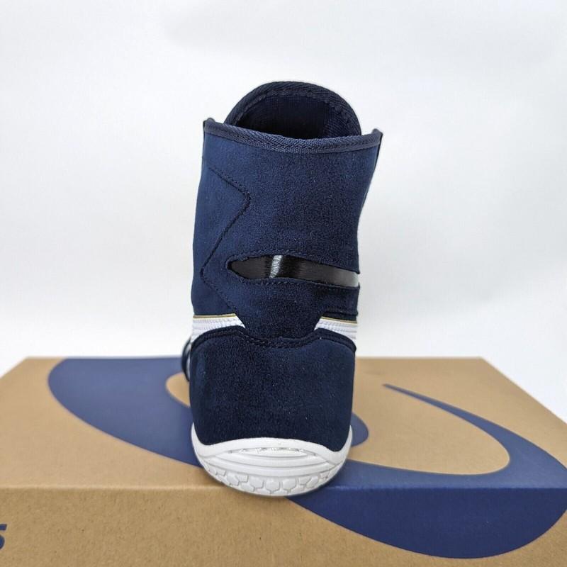 ASICS Wrestling Shoes 1083A001 Navy/White(edge:Gold) EX-EO(TWR900 Successor)