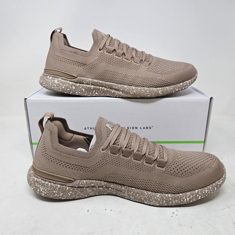 Athletic Propulsion Labs APL TechLoom Breeze Almond Speckle Shoes / Men's 9.5