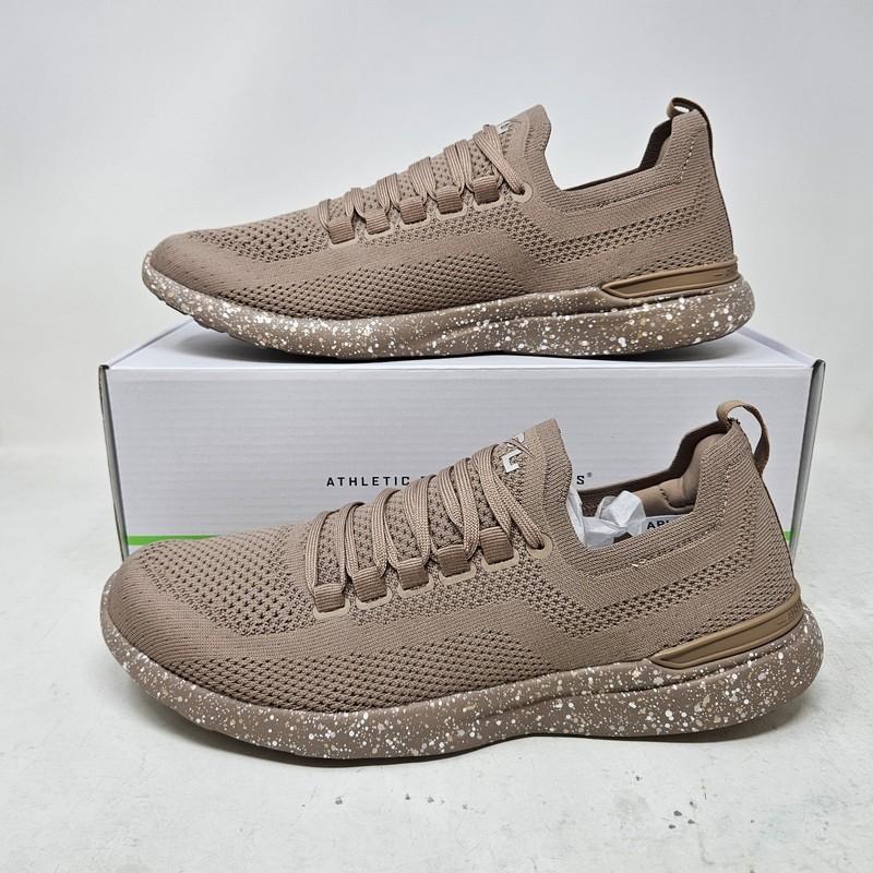 Athletic Propulsion Labs APL TechLoom Breeze Almond Speckle Shoes / Men's 9.5
