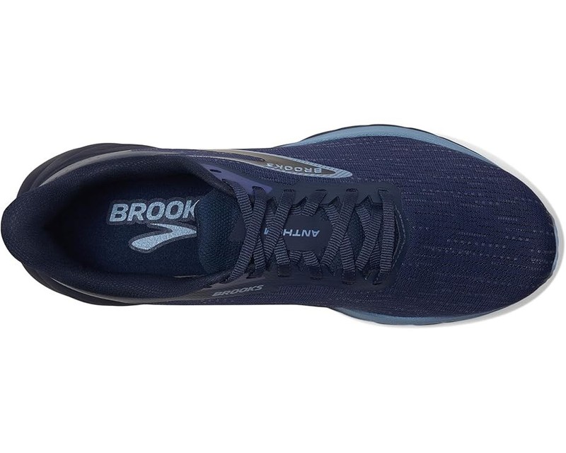 (Authentic) Men's Brooks Anthem 7 Running Shoes Peacoat/Ribbon Medium/D Size US