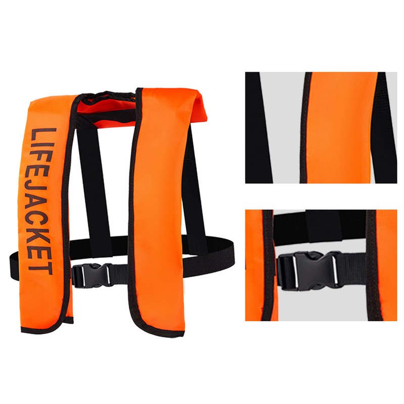 Auto Inflatable Adult Life Jacket Adult Life Vest For Water Sports Fishing