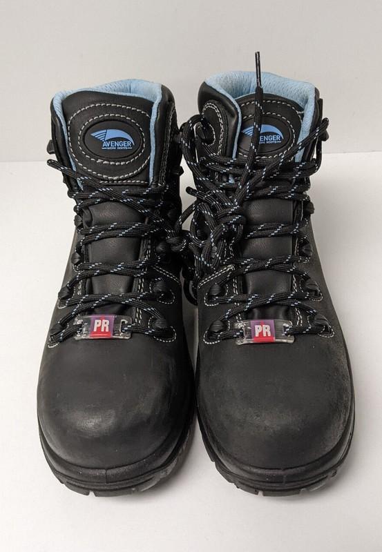 Avenger Framer Composite Toe Work Boots Black Women's 7.5 M