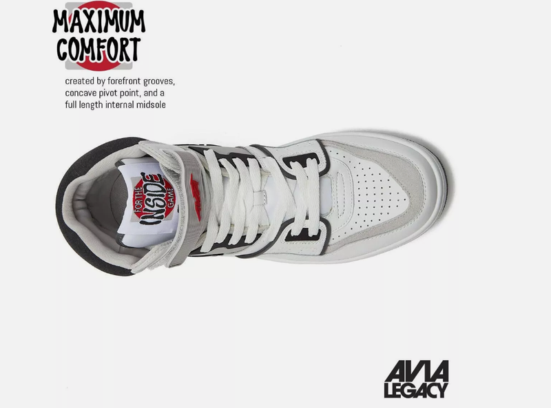 Avia 880 Men’s Basketball Shoes High Top Retro Sneakers For Indoor Or Outdoor