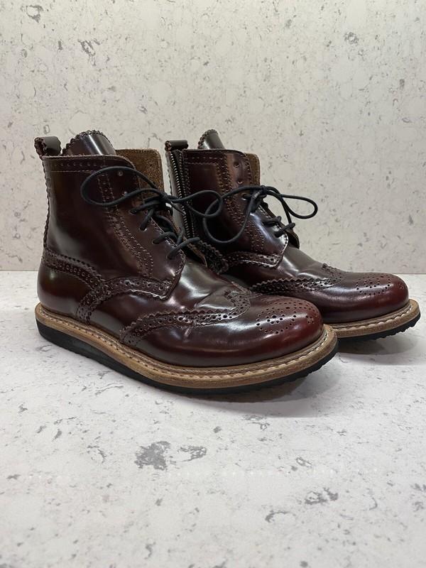 Awesome ORTODOUX BloodRain MiniOctane HERITAGE KIDS WINGTIP BOOTS Youth Boys 1