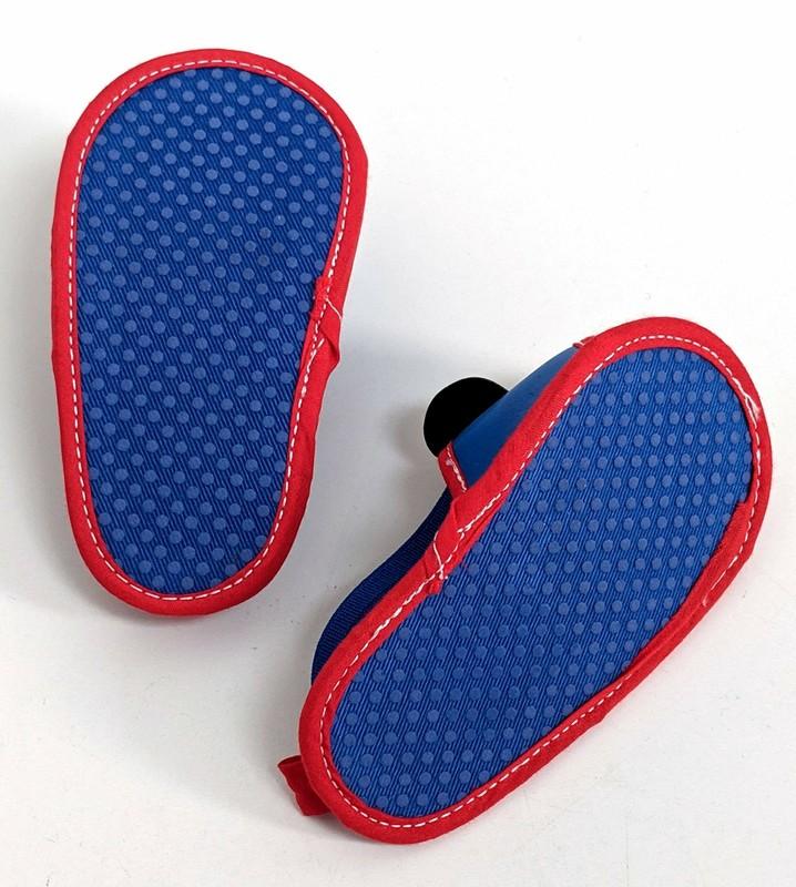BABY BOY MICKEY MOUSE FLIP FLOP WITH BACK STRAP SANDALS 0-3 MONTHS