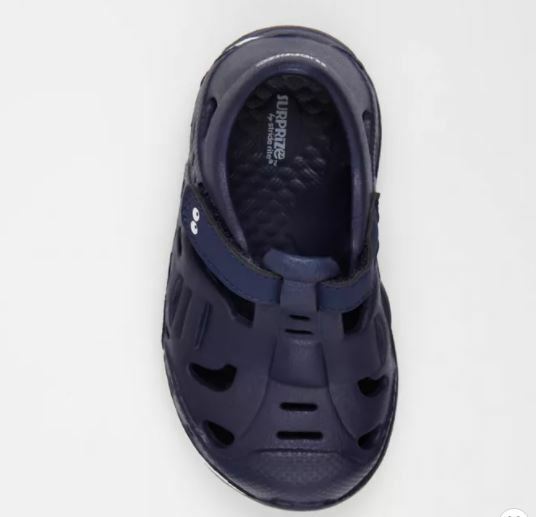 Baby Boys' Surprize By Stride Rite Rider Sneakers Land & Water Shoes Navy Blue 3