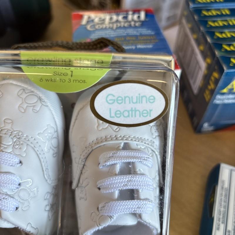 Baby Deer Size 1 Solid Leather Crawling Stage Teddy Bear Shoes Genuine Leather