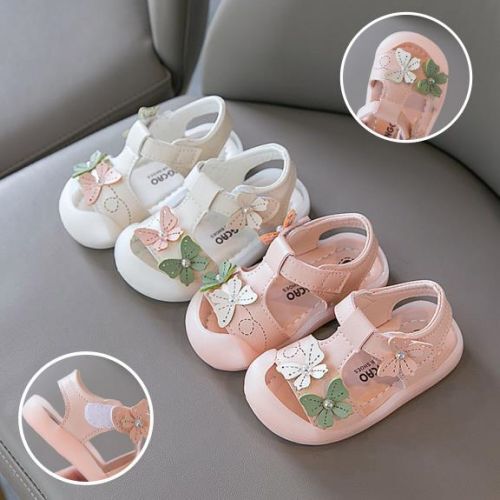 Baby Flower Girls Party Sandals Toddlers Slippers Non-slip Infant Holiday Shoes