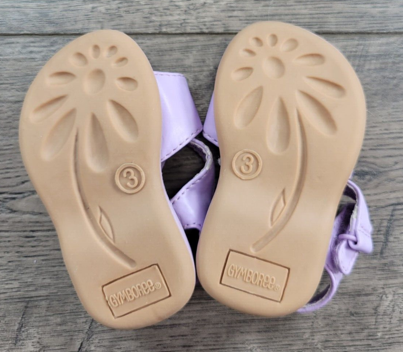 Baby Girl Gymboree Size 3 Butterfly Blossoms Sandals Shoes
