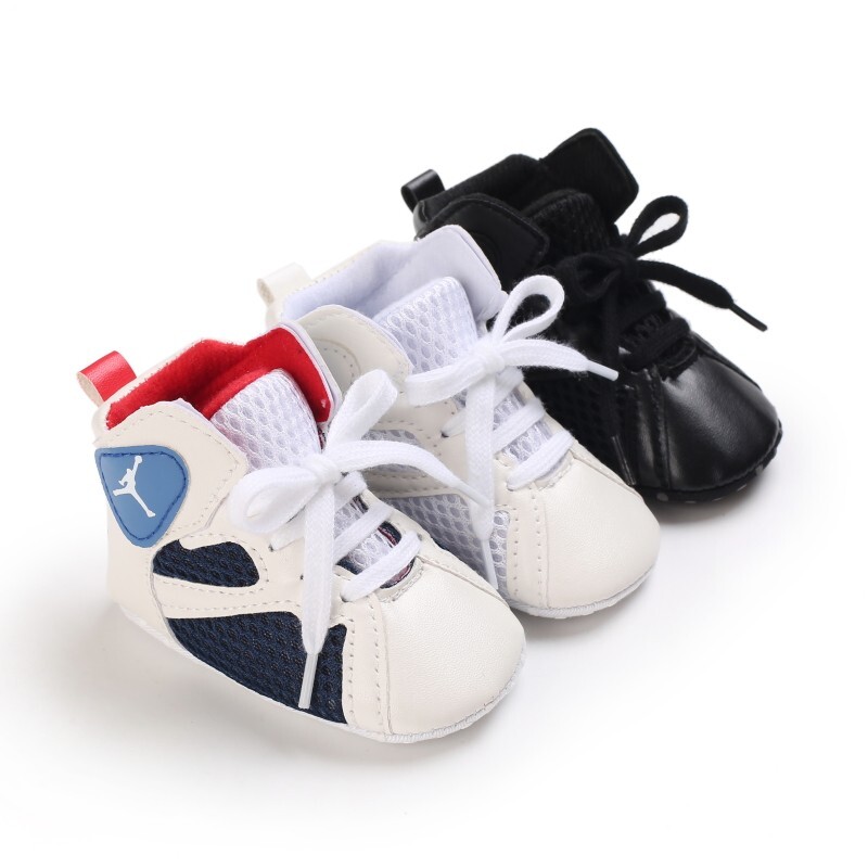 Baby Infant Classic Canvas Baby Shoes Boy Girl Soft Sole Size 1 & 3(0-18 Months)