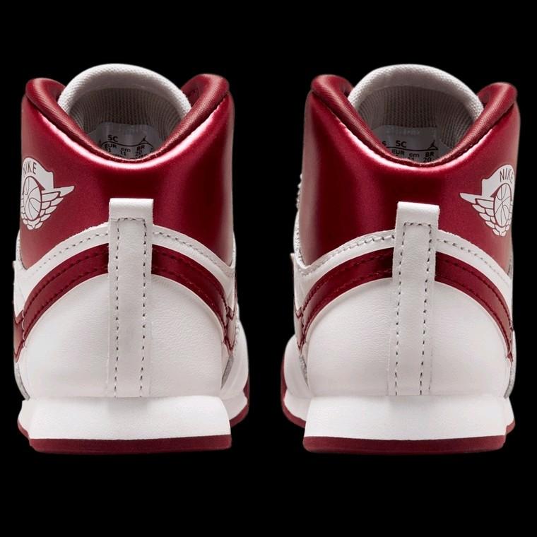 Baby Jordan '85 (TD) - White/Team Red - White (Size 3c)