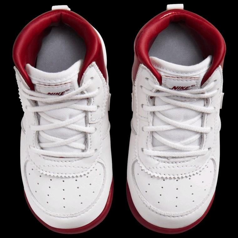 Baby Jordan '85 (TD) - White/Team Red - White (Size 3c)