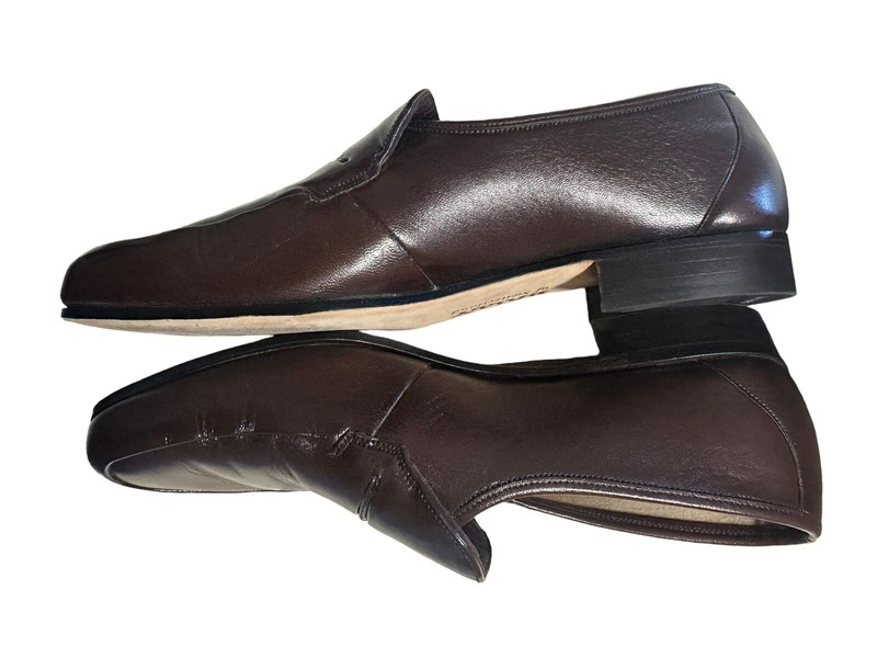 BallyNappa Kid Brown Loafers Size 7.5 Basel-03