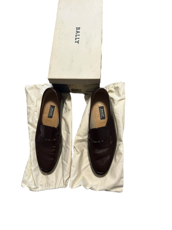 BallyNappa Kid Brown Loafers Size 7.5 Basel-03