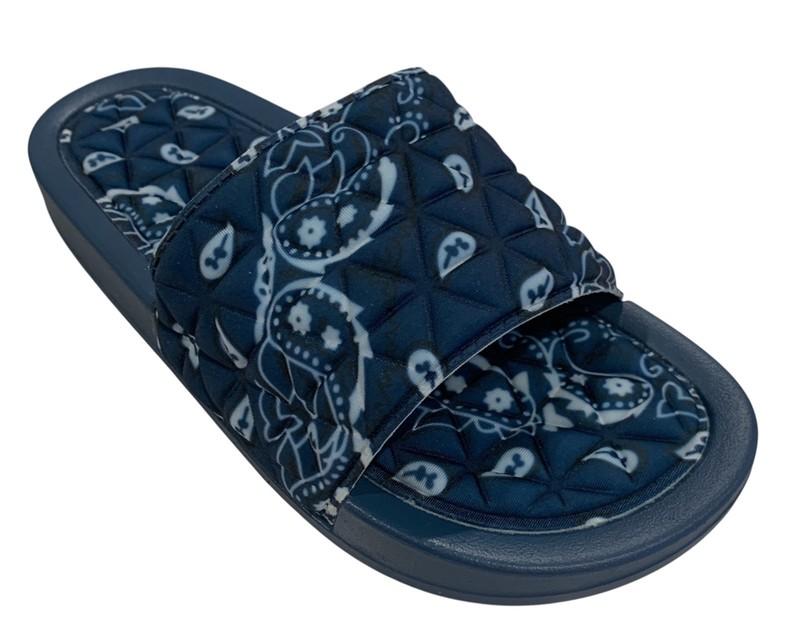 Bandana Slides Paisley Slippers Bandana Sandals Paisley Slides 8 Color Options