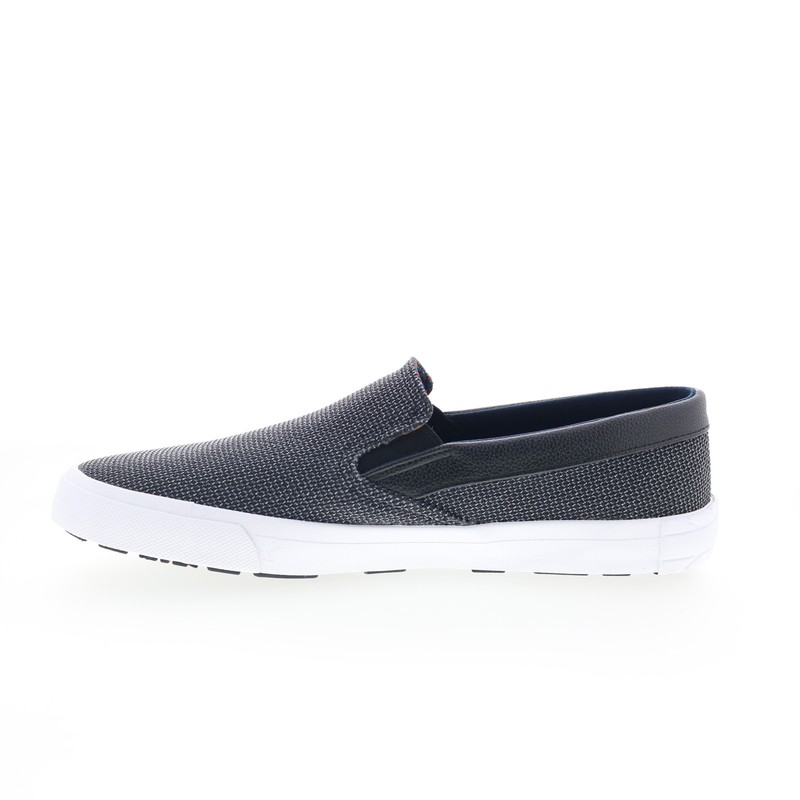 Ben Sherman Percy Slip-On BNM00104-Z141 Mens Black Lifestyle Sneakers Shoes