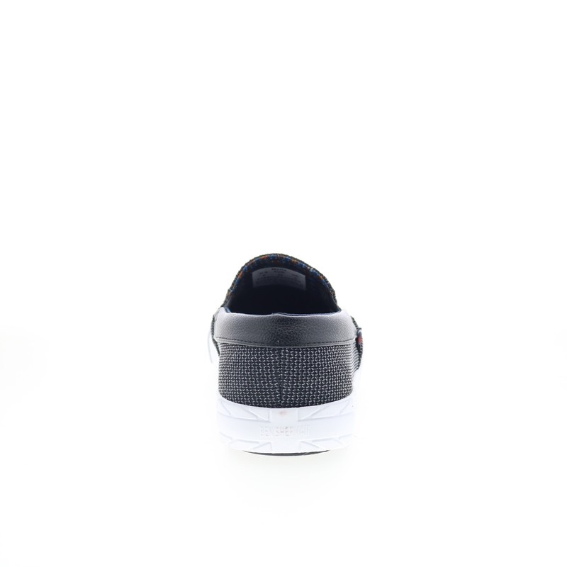 Ben Sherman Percy Slip-On BNM00104-Z141 Mens Black Lifestyle Sneakers Shoes