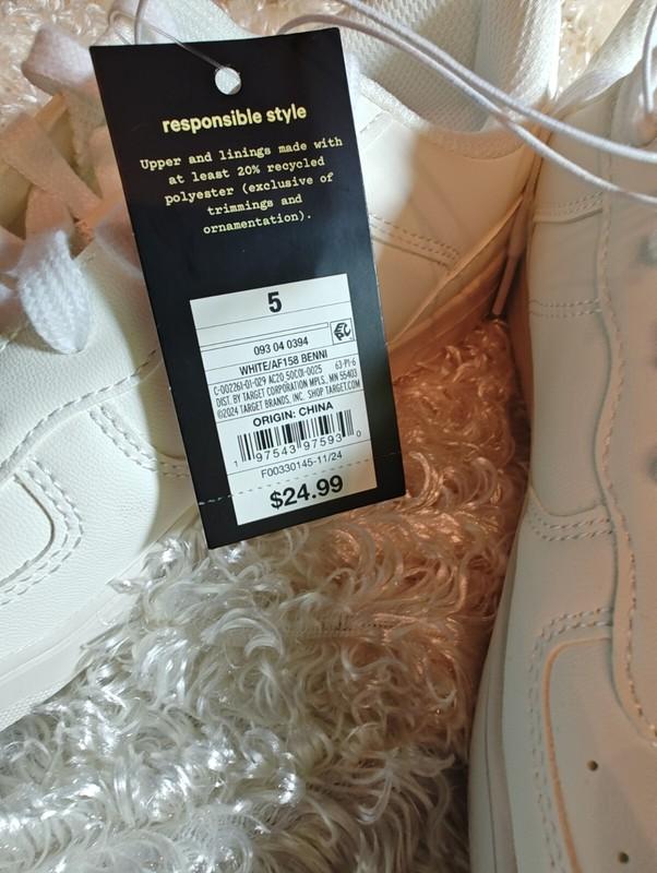 Benni Sneakers Art Class - Kids’ Size 5 White