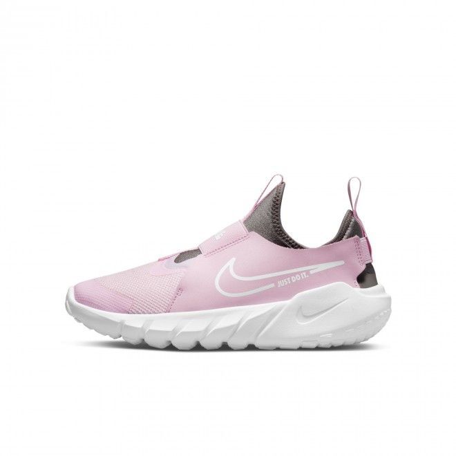 Big Kid's Nike Flex Runner 2 Pink Foam/White-Flat Pewter DJ6038 600