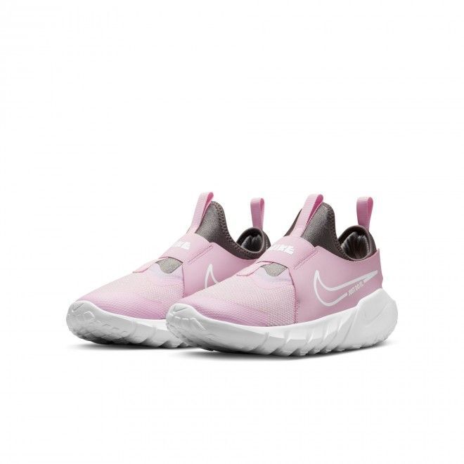 Big Kid's Nike Flex Runner 2 Pink Foam/White-Flat Pewter DJ6038 600