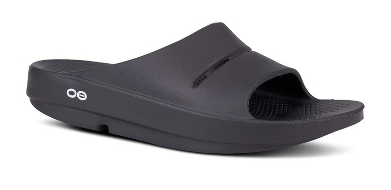 BIG SALE OOFOS Women's OOahh Slide Sandal US Sizes Black