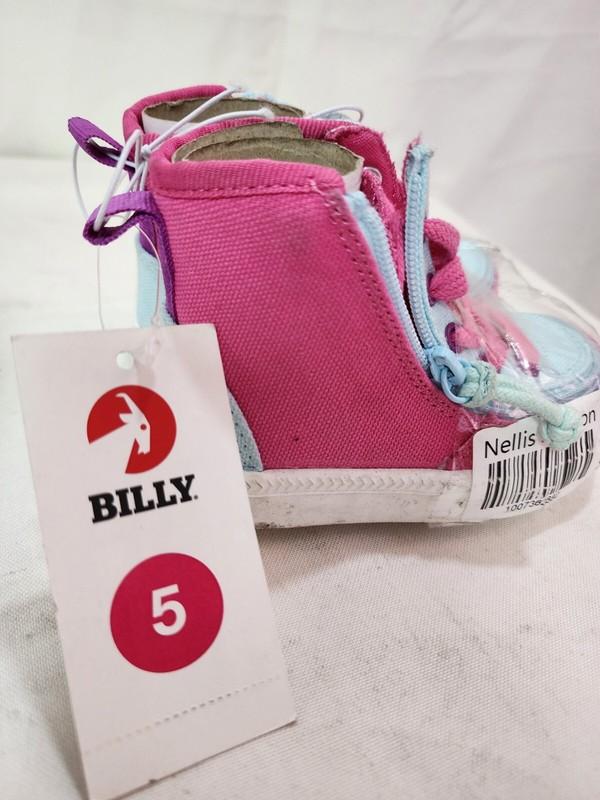 Billy Footwear Girls Haring Colorblock High Top Sneakers Pink/Blue Size 5