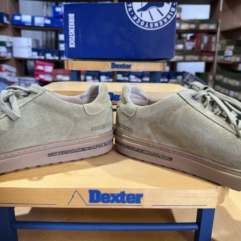 Birkenstock Bend Low Sneakers Size 39 Regular Fit Color Faded Khaki Brand New