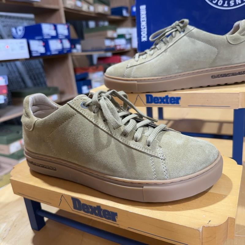 Birkenstock Bend Low Sneakers Size 39 Regular Fit Color Faded Khaki Brand New