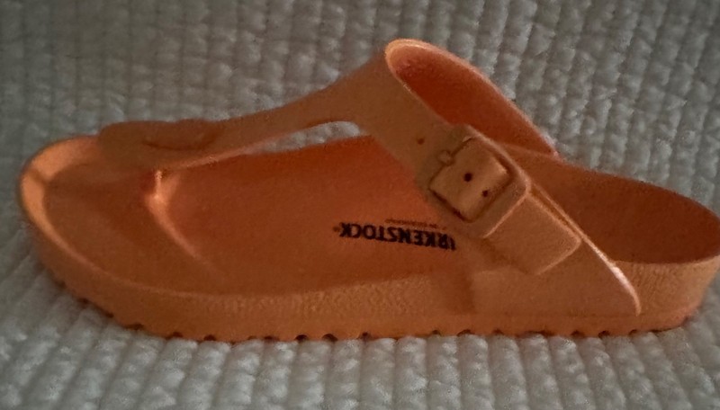BIRKENSTOCK GIZEH EVA PAPAYA 40 Ladies 9