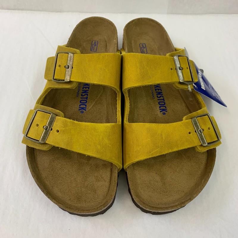 Birkenstock New w/ Box Arizona Ochre Oiled Leather Soft Footbed Reg -Select Size