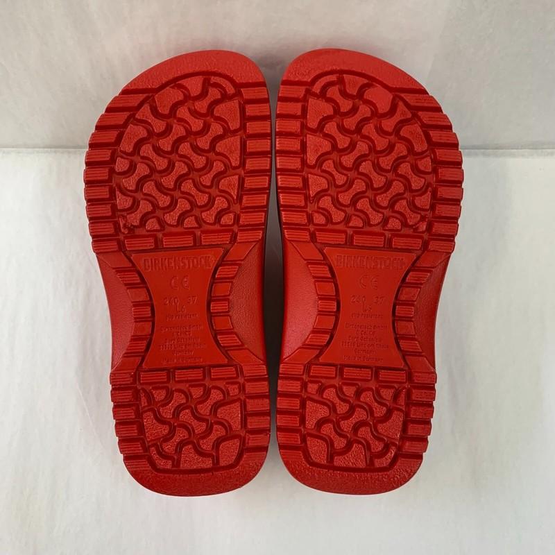 Birkenstock New W/ Box Super-Birki Red Polyurethane Regular Width Select Size