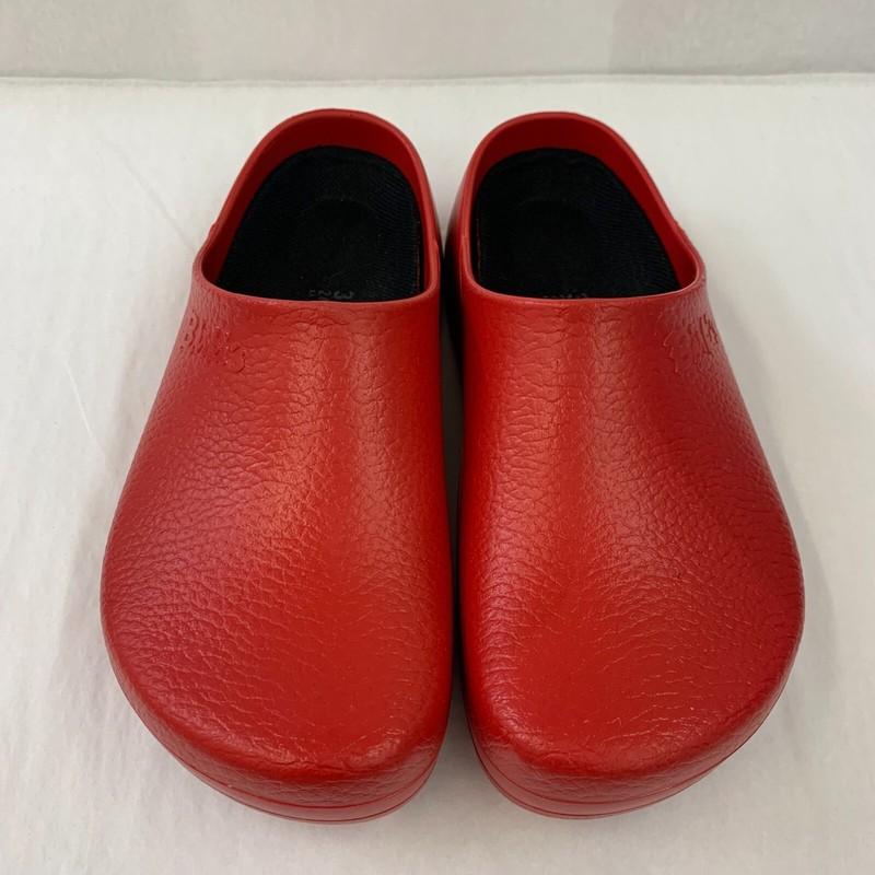 Birkenstock New w/ Box Super-Birki Red Polyurethane Regular Width Select Size