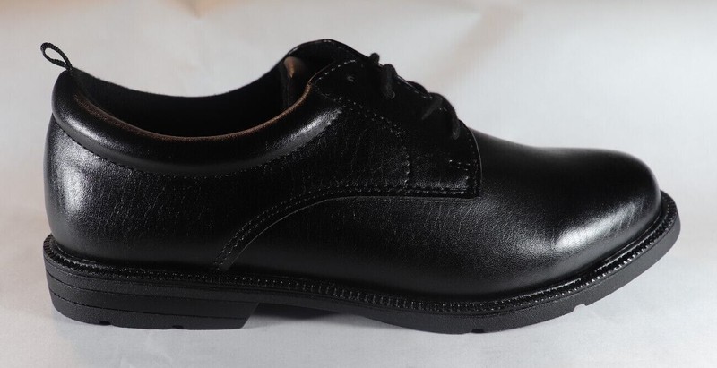 Black Lace Children Dress Shoes Comfort Sock Non-Marking Flexible Outsole