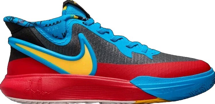 Black/Tour Yellow Kyrie 8 SE (TD) Size 6c