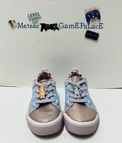 Bluey Bingo Ground Up Shoes Pastel Colors Low-Top Slip-on Tennis Shoes 11 C
