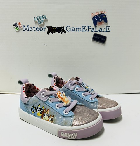 Bluey Bingo Ground Up Shoes Pastel Colors Low-Top Slip-on Tennis Shoes 11 C