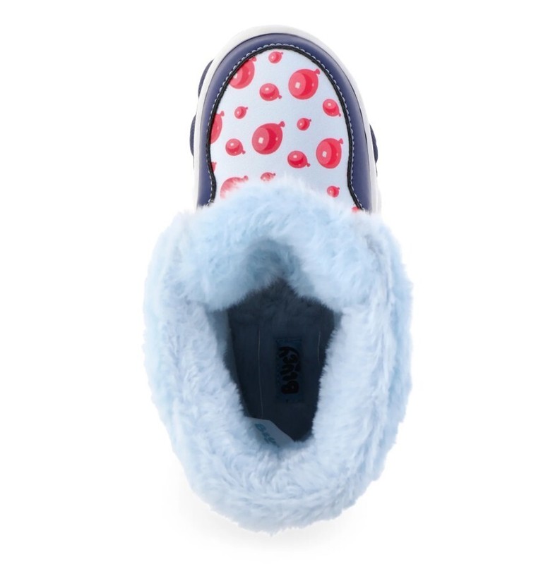 Bluey & Bingo Toddler Girls Winter Snow Boots With Faux Fur Trim Size 11 New
