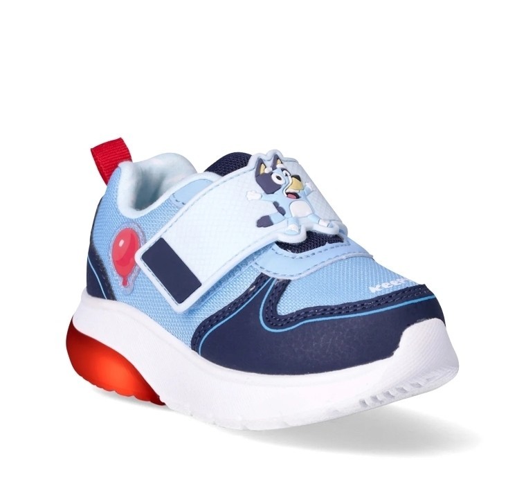Bluey Bluey & Bingo Toddler Boys Light-up Athletic Strap Sneakers Shoes: 5-12