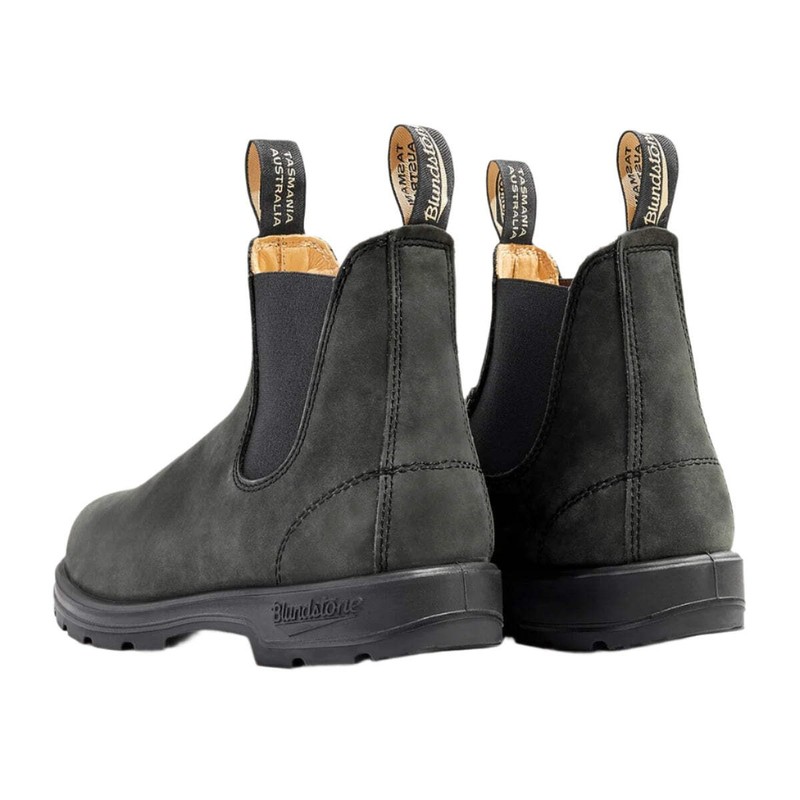 Blundstone 587 Men's Chelsea Boots - Rustic Black US 5